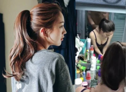 Con bé chổng đít ra là anh nhét vào