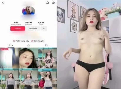 Anh chơi em Tiktoker da trắng ngon đỉnh cao